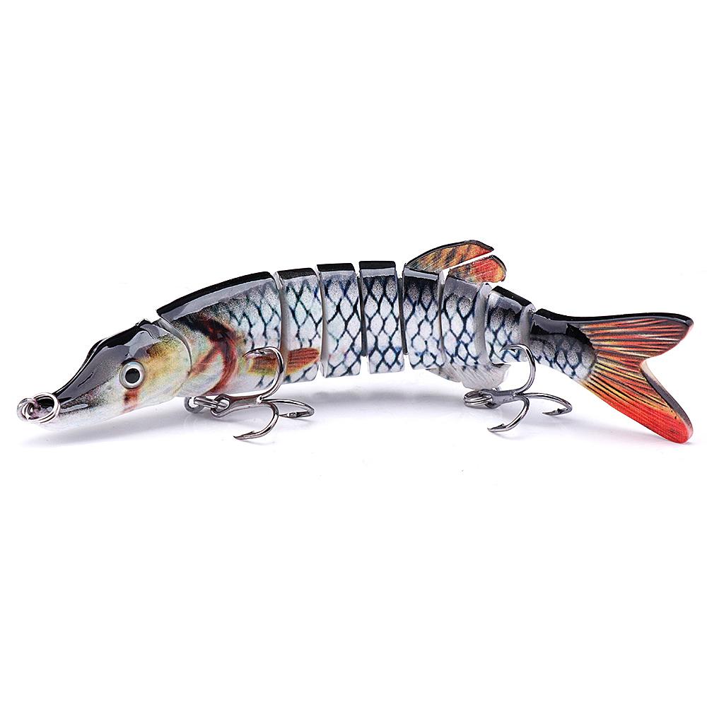 

Приманка для ловли щуки 125 мм 16 г тонущие крэнки рыболовные воблеры для щуки реалистичные жесткие приманки свимбейт