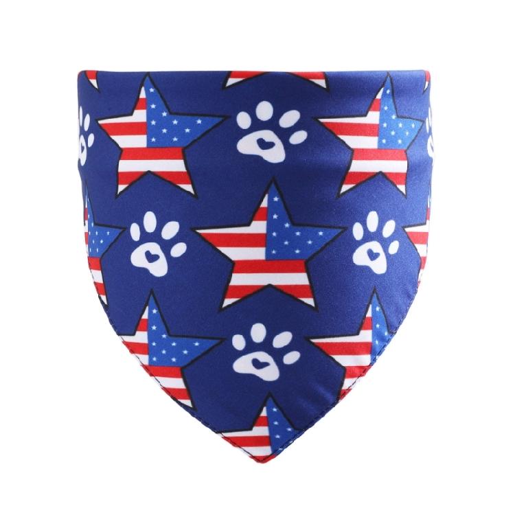 Dog Bandanas Independence Dress Up Festival Scarf Dogs Photography Towel