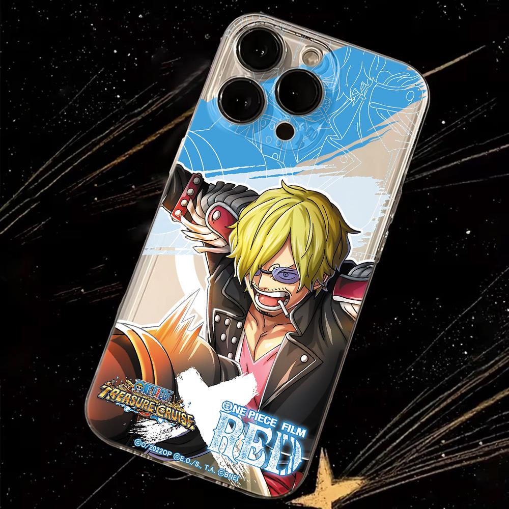 Anime Ones Pieces Luffys Magnetic Phone Case for Samsung Galaxy S25 S24 S23 S22 S21 S20 FE Edge Plus Ultra 5G Soft Clear TPU