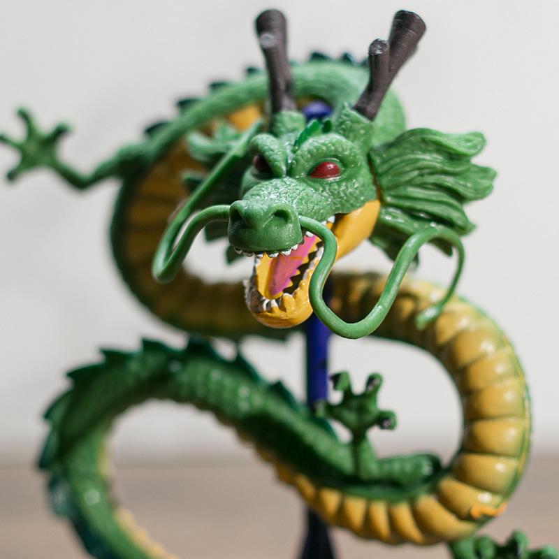 10Cm Dragon Ball Kyan Drak Ručně Vyráběný Model Dekorace Dragon Ball Z Anime Dračí Panenka Hračka Dekorace Dárek k Narozeninám
