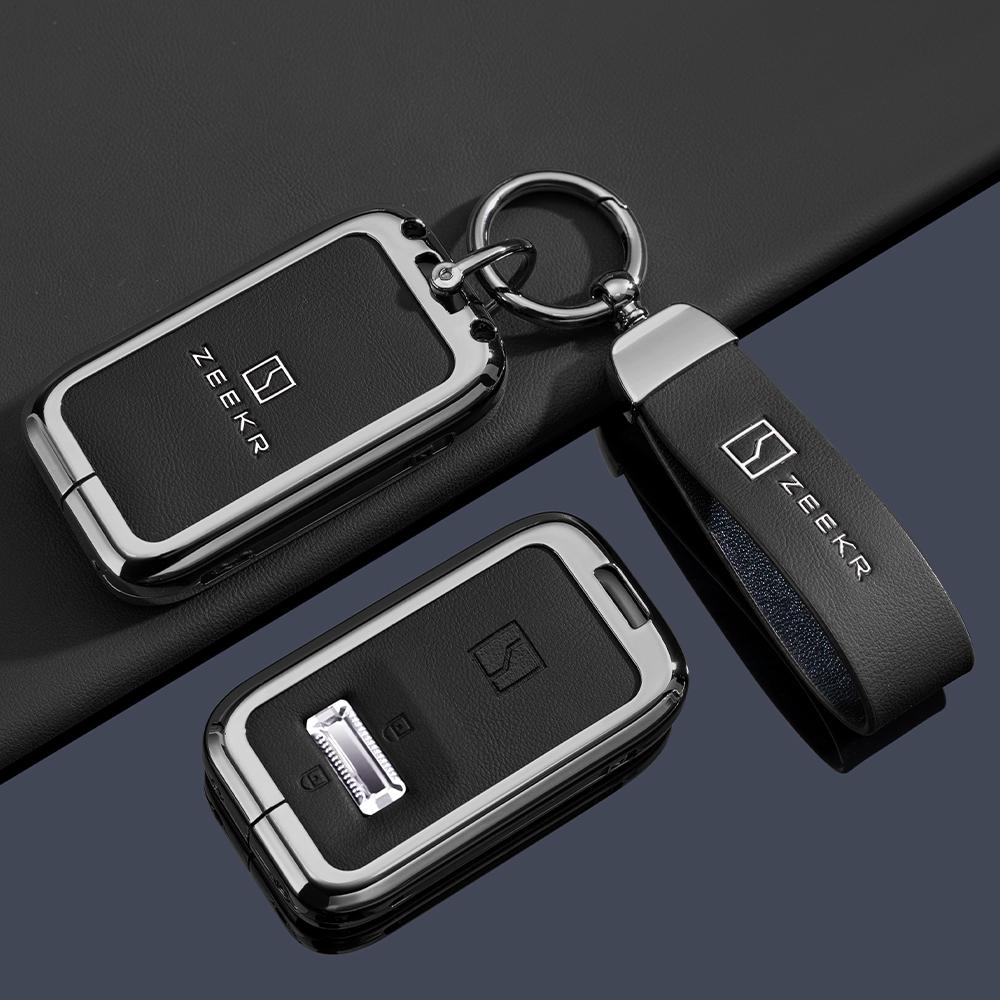 Étui Porte-Clés de Voiture Pour Zeekr 9X Ultra Max Porte-Clés Housse de Protection Télécommande Sac Coque Support Accessoires Fob