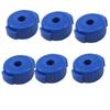 6Pcs Drum Quick Release Nuts Set Cymbal Mate Spare Parts Replacements Drumming Equipment Accessory