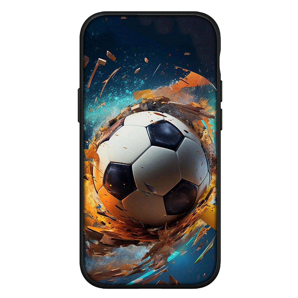 Cover for iPhone 17 16 15 Xiaomi Poco Redmi Note 14 13 12 11 Pro Max X 9 Samsung Galaxy S25 S24 S23 OPPO Huawei Soccer Play Football Match Phone Case