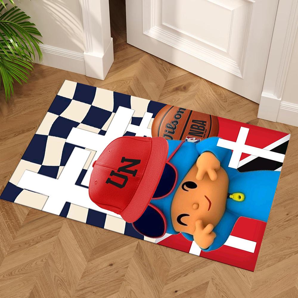 Pocoyo Carpet Suitable for Kitchen Hallway Balcony Dormitory Anti-slip Rug Decorate Offices Gift for Festivals