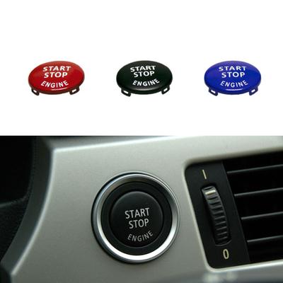 Kryt Tlačidla Štart Stop Motora Auta Pre BMW X1 X3 X5 X6 Z4 E89 Séria 1 3 5 E90 E91 E92 E60 E70 E71 Autopríslušenstvo