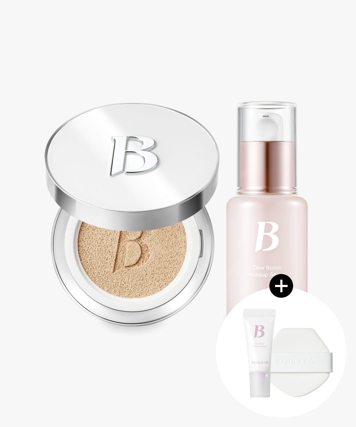 [SET][AD] Coverlicious Ultimate White Cushion + Dew Makeup Serum 15 Pure