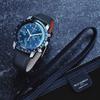 [Zeppelin] 100th Anniversary Series Watch Quartz Water Resistant Mineral Glass Blue Dial 8892-6 Men's