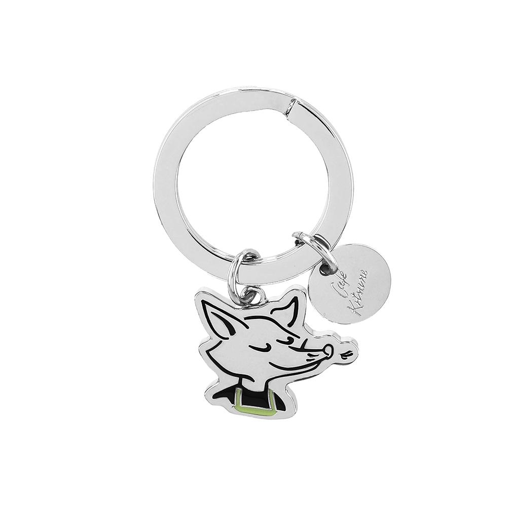 

Maison Kitsune Barista Fox Keyring Ou06901am1002 OU06901AM1002 P900