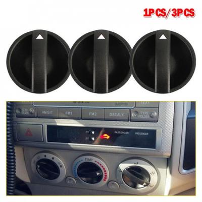 1/3pcs Fit Toyota for 2005-2011 Tacoma Dials Control Knobs Heater A/C HVAC Fan