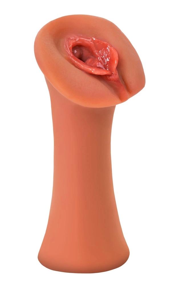 PET - Realistic Vagina Masturbator For Handjob Play Dark Skin