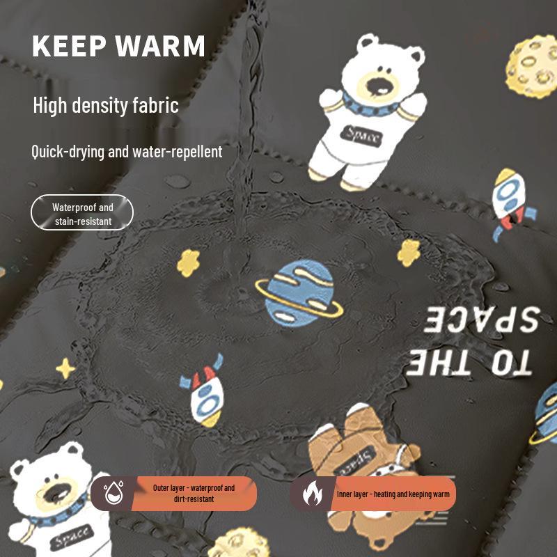 Univerzální celoroční protiprůvanová přikrývka na čelní sklo pro elektromobily a motocykly - Zesílená, Vodotěsná, Bavlněná výplň pro zimní ochranu