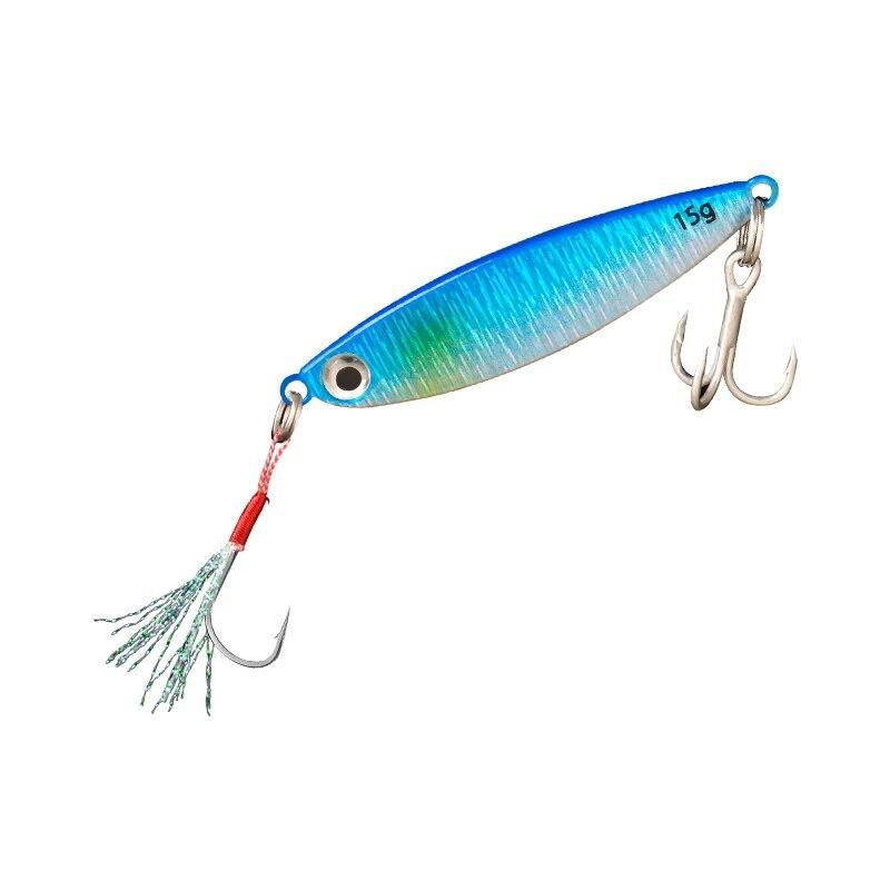 Sea Fishing Metal Jig Lure 7g/10g/15g Fast Jigging Lures Wobbler Artificial Bait Crankbait for Fishing Tuna Trout Pesca
