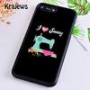 Krajews Sewing Heartbeat Soft Phone Case Cover For IPhone 18 17 Air 16 15 14 plus 11 12 13 pro max Plus coque Shell Fundas