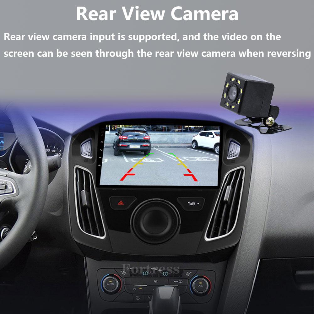 Car Radio Stereo For Ford Focus 3 MK3 2011-2019 Car Media Player GPS Screen Headunit Carplay Android14 Auto Support 360 Camera