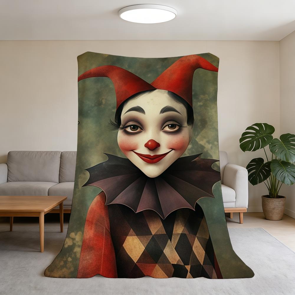 

Chess King and Queen Blanket Flannel Warm Soft Throw Blanket For Room Sofa Childish Birthday Gifts 75x90cm