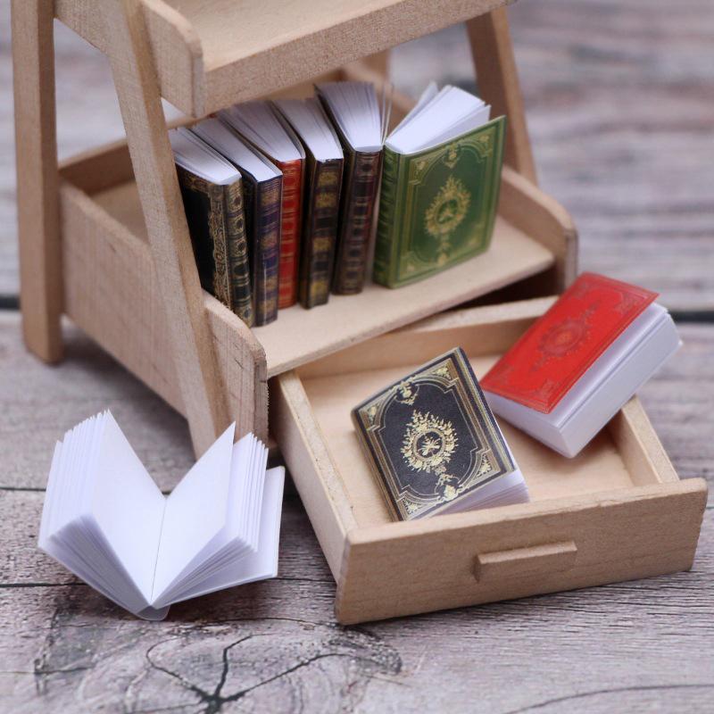 9Pcs/Set Doll House Classical Books Mini Pocket Jane Diary