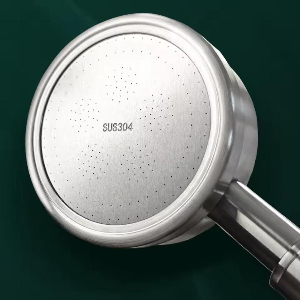304 Stainless Steel Bathroom Handheld Shower Head High Pressure Water Saving Sprayer Nozzle Supercharged Rainfall Showerhead