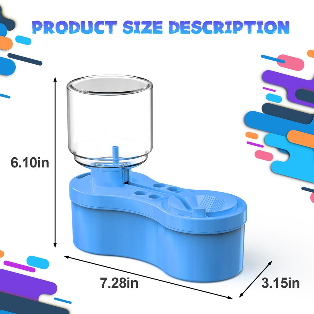 New Paint Brush Cleaner With Drain Button Automatic Water Circulation Paint Brush Cleaning Machine Cleaning Bucket Art Tools