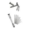 Mini Hand Drill Woodworking Tools Drilling Rotary Tool Manual Twist Drill Bit Watchmaker Pin Vice Watch Repair Tools