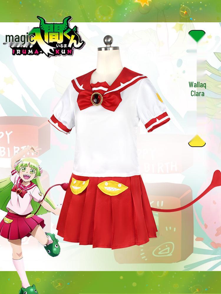 Mairimashita! Iruma-kun Clara Cosplay Costume - Women's Anime Apparel