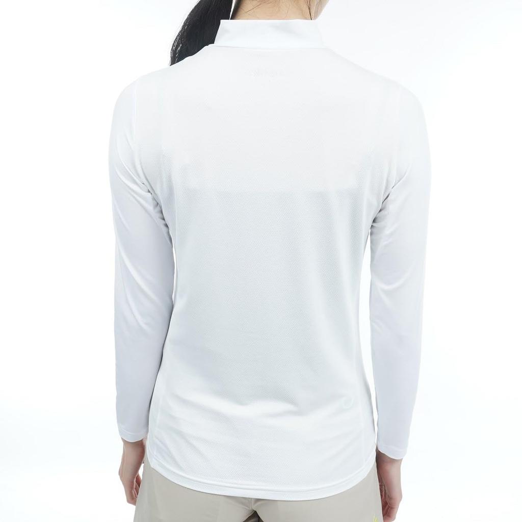 Admiral Golf ADLA348 Women's Classic Mock Neck Innerwear, White