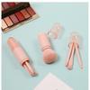 Tragbarer Einziehbarer Multifunktionaler Mini-Make-up-Pinsel Rougepinsel Abgedeckt Vier in Einem Gesichtspuder Lidschattenpinsel Set