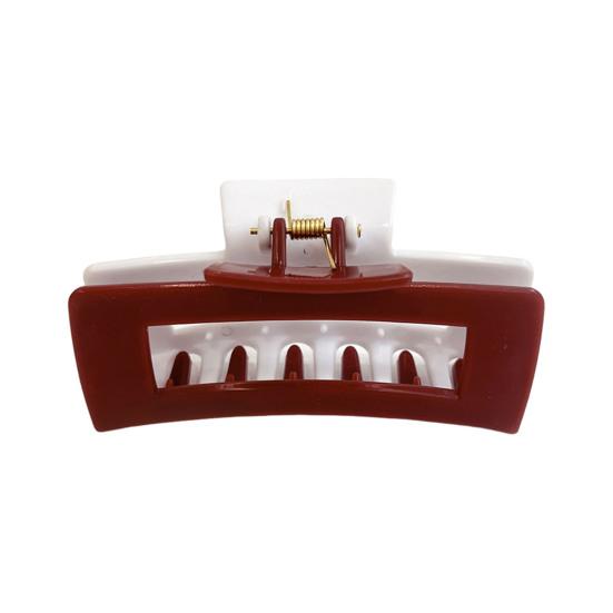 Hair Claw Soft Silicone Anti-slip Teeth Back Head Hair Clip