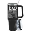 Good Gifts for Dad Who Has Everything,dad Est 2025 Insulated Coffee Tumbler for Dad 40 oz, Best Gifts for Father In Law