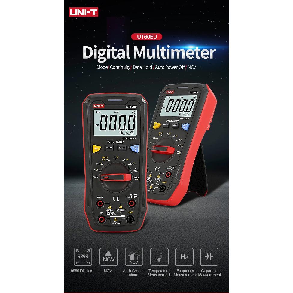 UNI-T Multimeter Professional UT139A UT139B UT139C UT139E UT60S UT60BT UT61B+ UT61D+ UT61E+ Electrical Multi Meter Multimeters