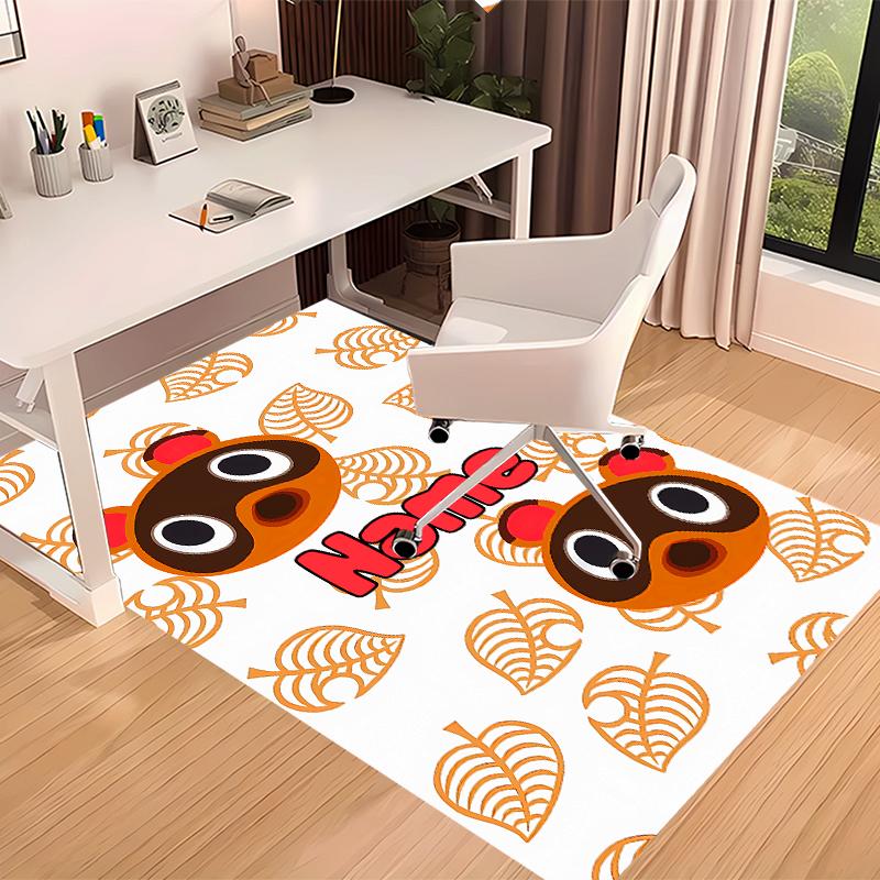 Custom Personalization Animal Crossing Print Area Rug - Soft, Washable Non-Slip Indoor Mat,Living Room,Home&Office Decorative Rug