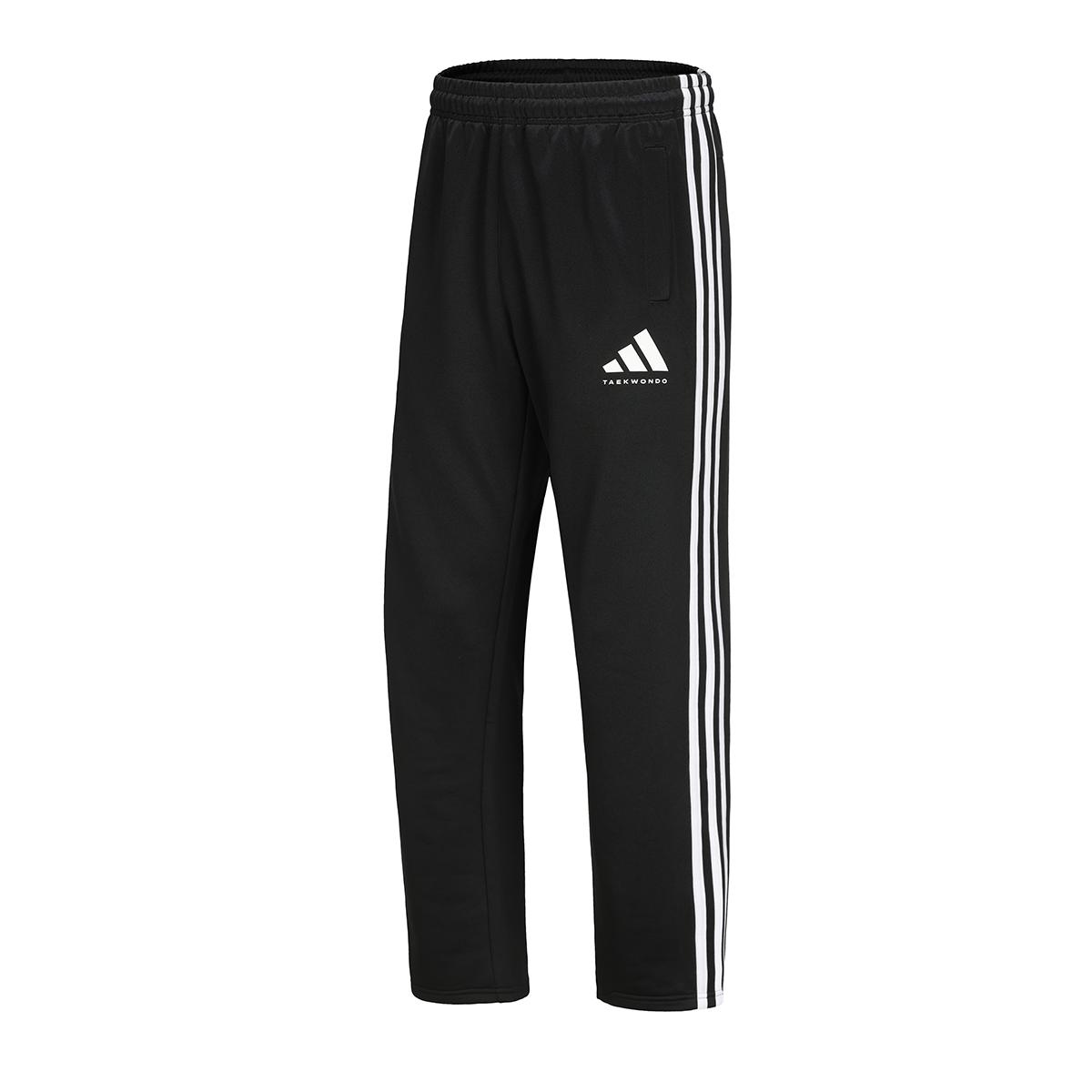 

Adidas Striped Straight Leg Vintage Sports Pants Unisex Pants Black White TR30PT S