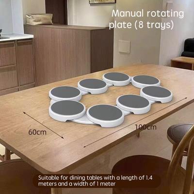 Cross-Border Rotating Lazy Susan Tabletop Storage Rack