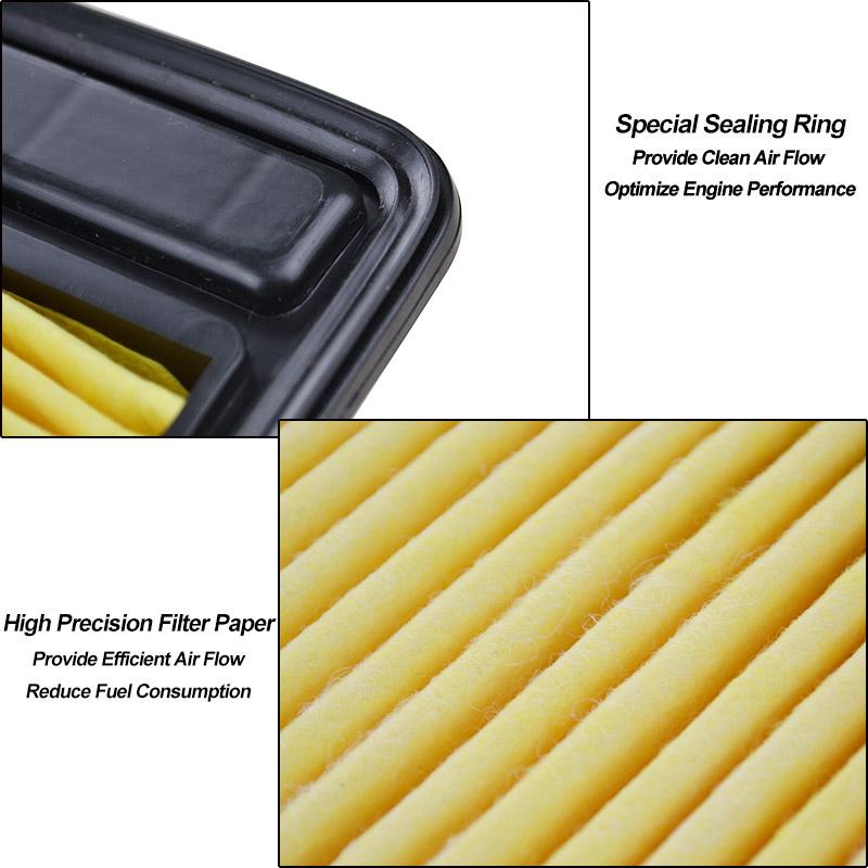 17220-RNA-A00 Car Engine Air Filter For Honda Civic 2006 2007 2008 2009 2010 2011 1.8L 4cyl 17220-RNA-Y00 FD1 FA1