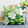 Flower Pastoral Small Fresh Pillowcase Dormitory Decoration Office Living Room Home Pillowcase