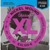 D'Addario Daddario Electric Guitar Strings Nickel SuperLight .009-.042 EXL120-E 1 String (E Line)...