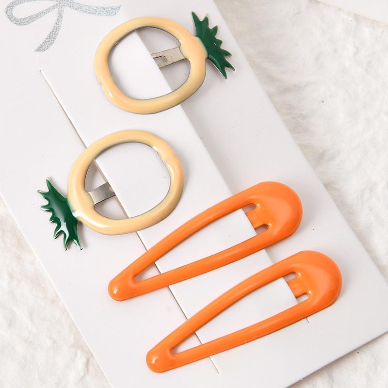 1Set Cute Candy Colors Dripping Hairpins BB Clip Girls Children Hair Clip Pin Barrette Accessories Women Kids Hairgrip Headdress