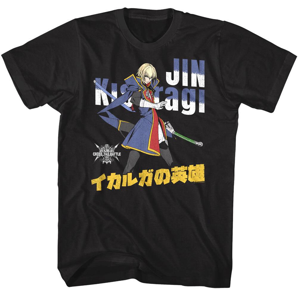 Blazblue Jin Cross Tag Battle Men T Shirt S