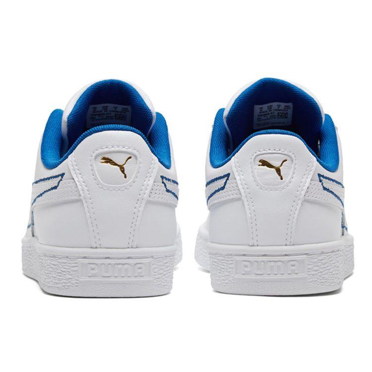 Puma Basket New Heritage White Royal Unisex Sneakers 380869-01