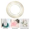iplusmile Dream Catcher Rings, Set of 4, 12-inch Metal Hoops, Durable and Smooth Surface for DIY Crafts and Home Decoration