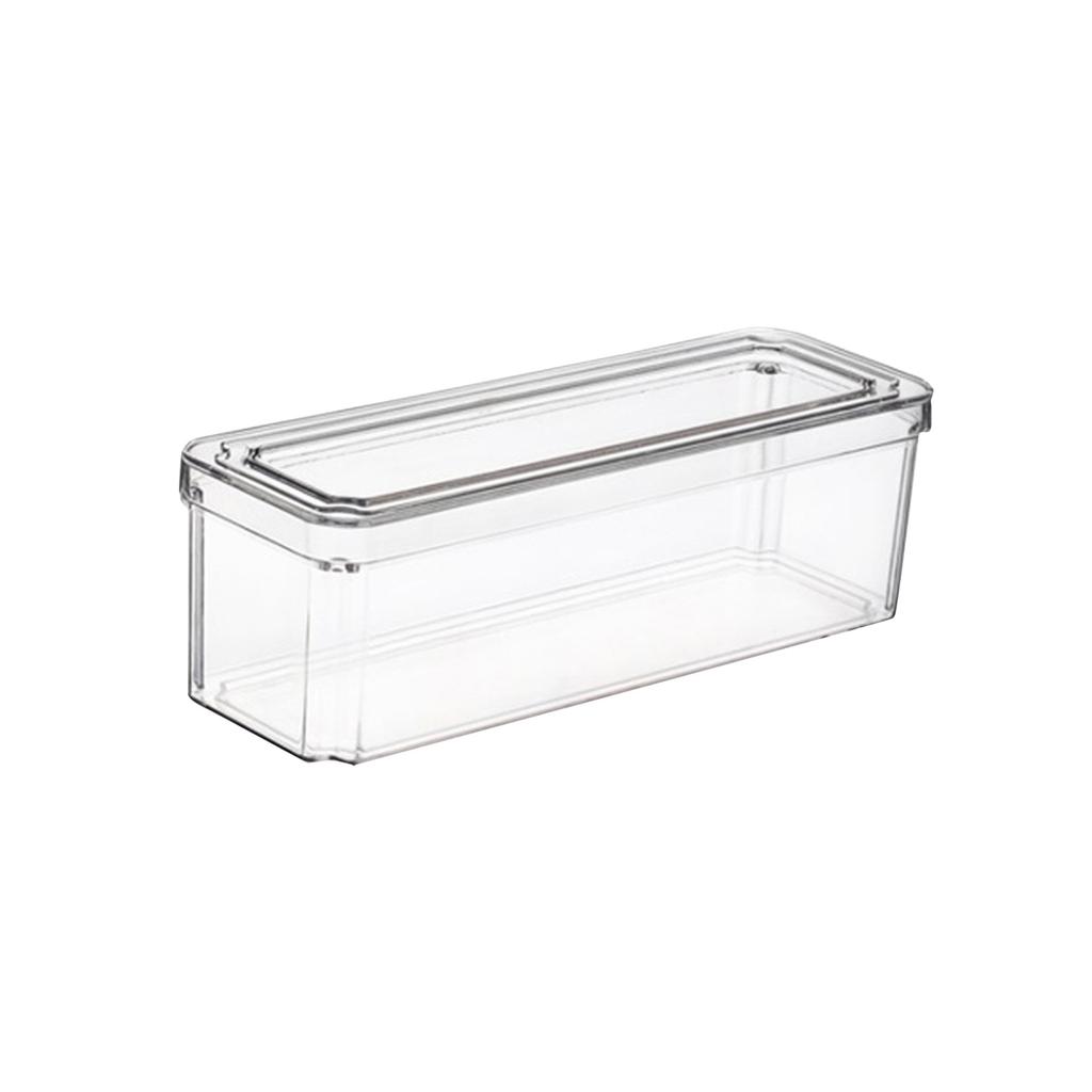 Refrigerator Storage Box With Lid Transparent Fresh-keeping Box Food Grade Refrigerator Special Kitchen Vegetable And Fruit Sorting Box