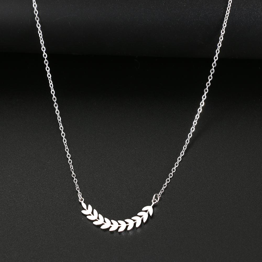 DOTOFI firkløver anheng halskjede for kvinner rustfritt stål kvalitet motesmykker