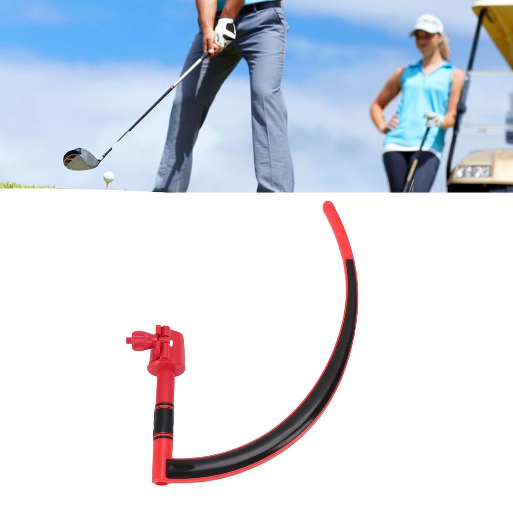 Swing Trainer Rubber Improve Swing Curved Portable Swing Training Stick for Beginners Practice