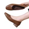 Soft Leather Single Shoes, Flat Shoes, Soft Leather Women's Shoes, Spring Model, Retro Shoes