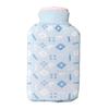 Silicone Explosion-Proof Hot Water Bottle: Portable, Microwaveable Mini Hand Warmer