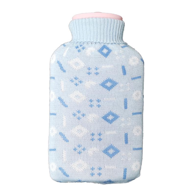Silicone Explosion-Proof Hot Water Bottle: Portable, Microwaveable Mini Hand Warmer