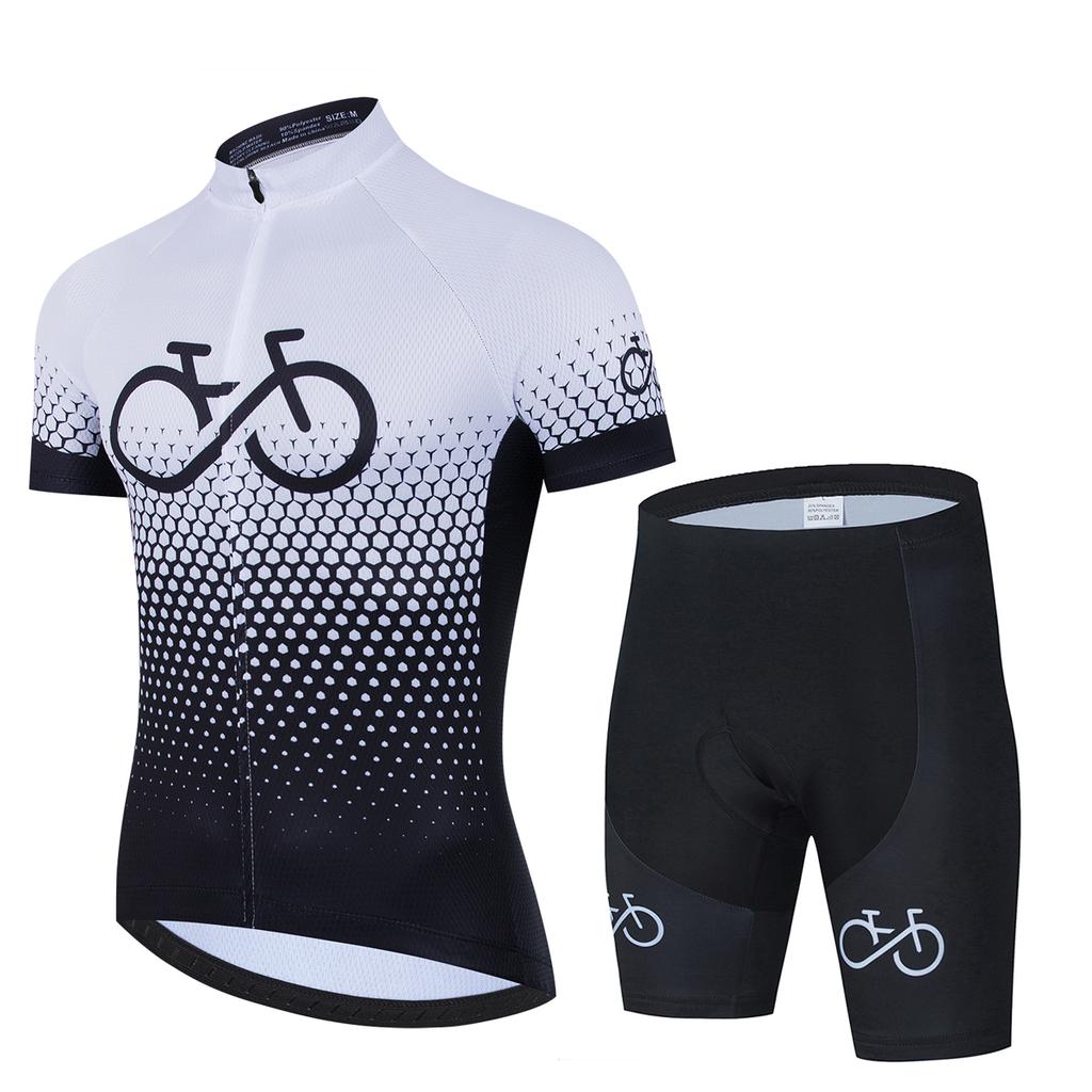 2026 New Men Summer Short Sleeve Set Breathable Racing Sport MTB Bicycle Clothes Outdoor Bike Uniform  2026 Breathable Cycling Suit Set