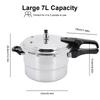 Aluminum Pressure Cooker with Steaming Plate Aluminum Alloy Pressure Cooker Small Pressure Cooker for Gas Stove Induction Cooker