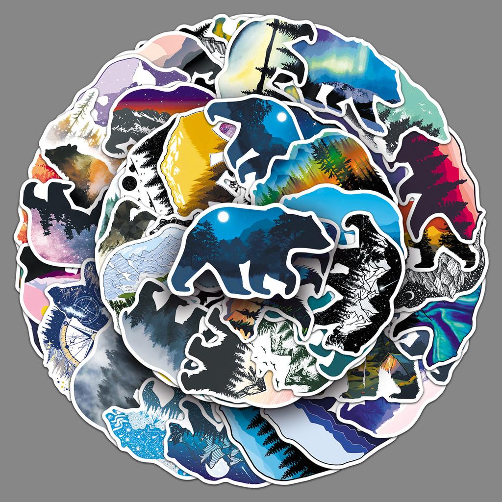 50 Graffiti Stickers Personalized Outdoor Decoration Mobile Phone Case Water Cup Suitcase Stickers