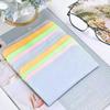 5PCS Eyeglass Cleaning Cloth Microfiber Adaptable For Screens Lenses Nylon Or Polaroid Glasses 15*18cm Random Color