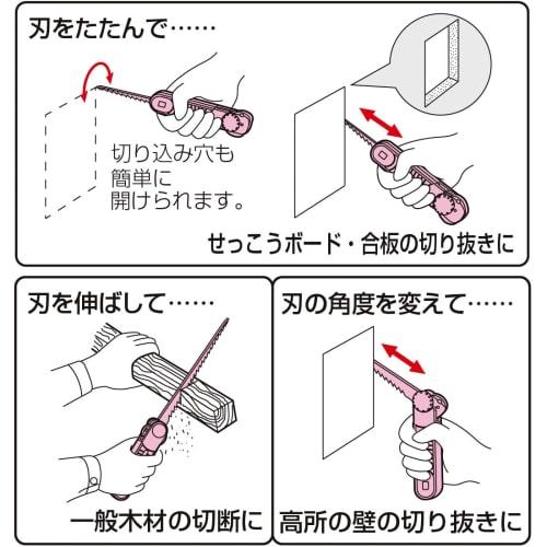 Mirai Kirimawashi Saw DM-KMH (Main Unit Only) for Gypsum Board, Plywood, and Lumber